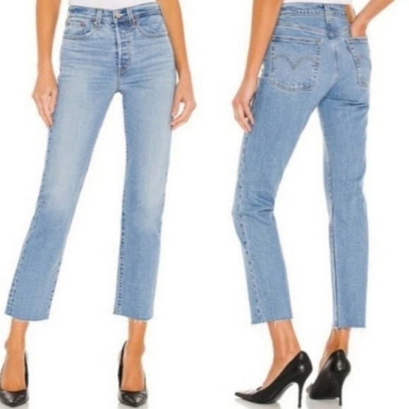 Levi's WEDGIE Premium High Rise  Jeans - Picture 2 of 5